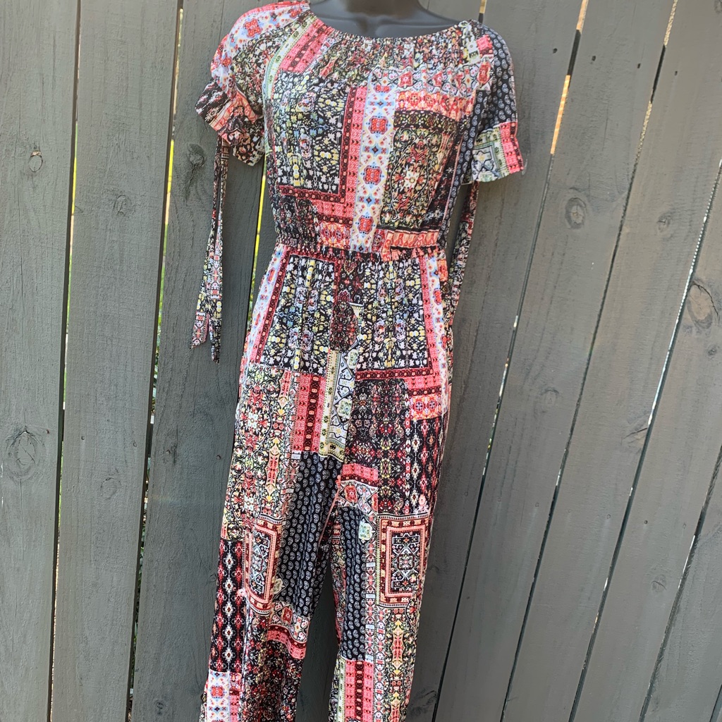 Cute Pattern Jumpsuit